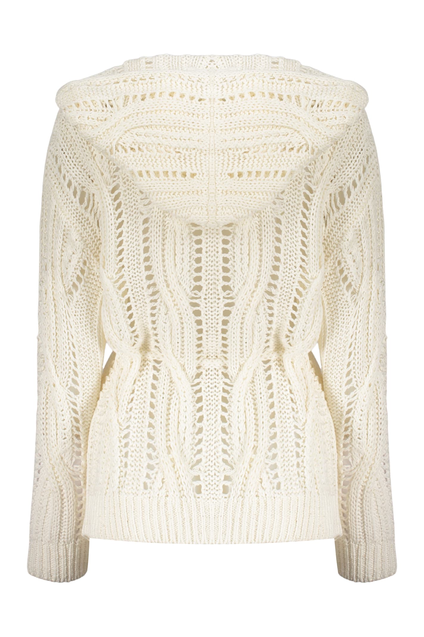 Fabiana Filippi Item With Open Stitch Knitting In White