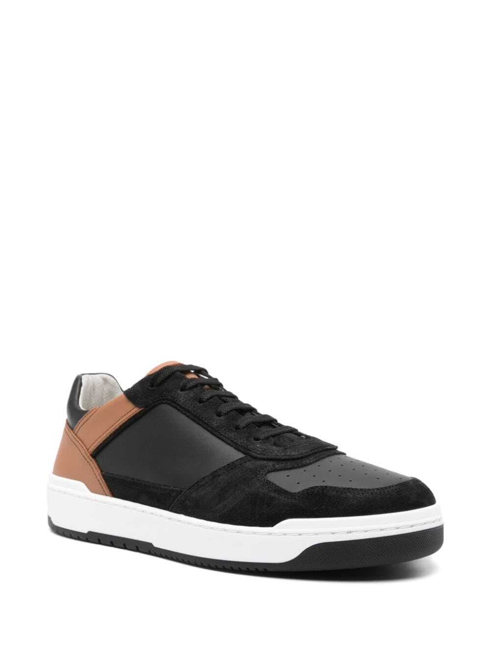 Shop Brunello Cucinelli Classic Sneakers In Black