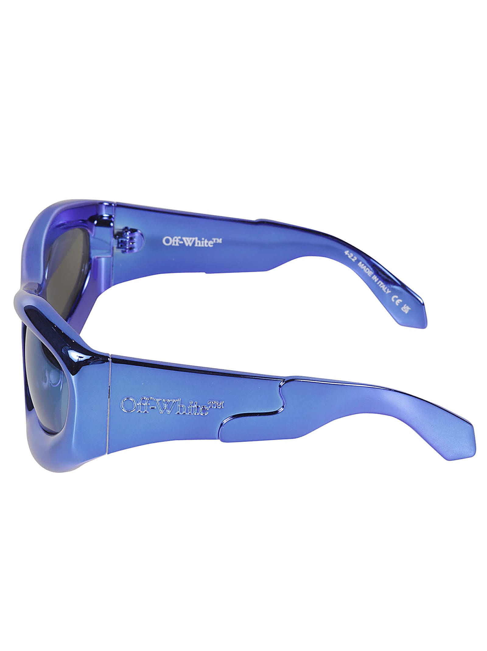 Off-white Blue Katoka Square Sunglasses