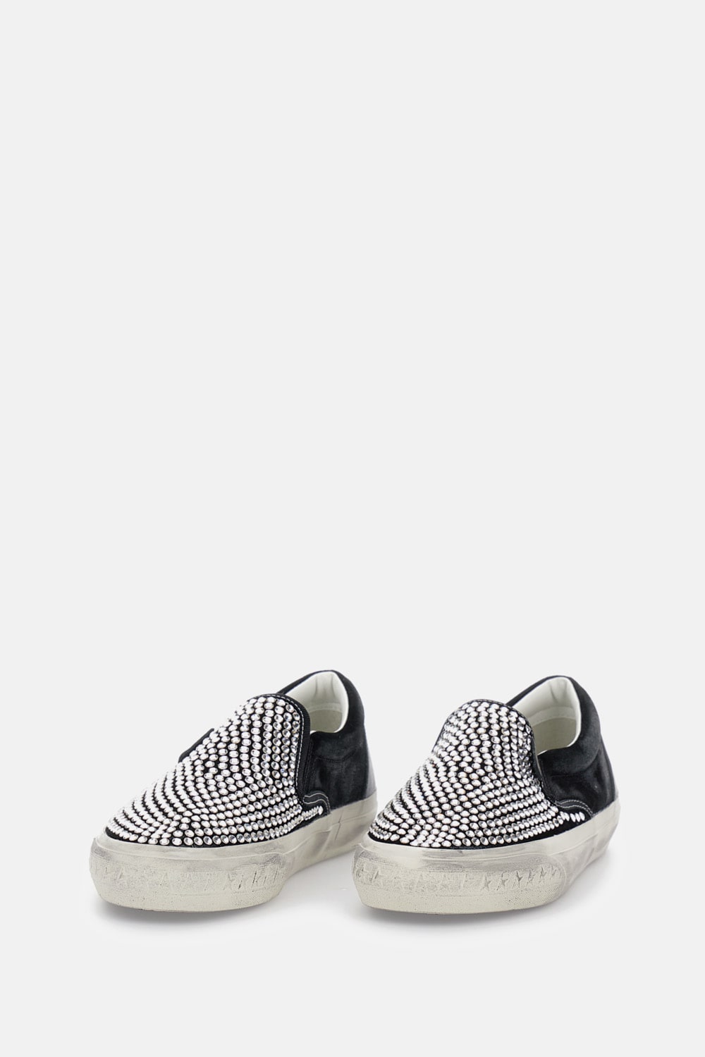 Golden Goose Suede Upper Sneakers In Black