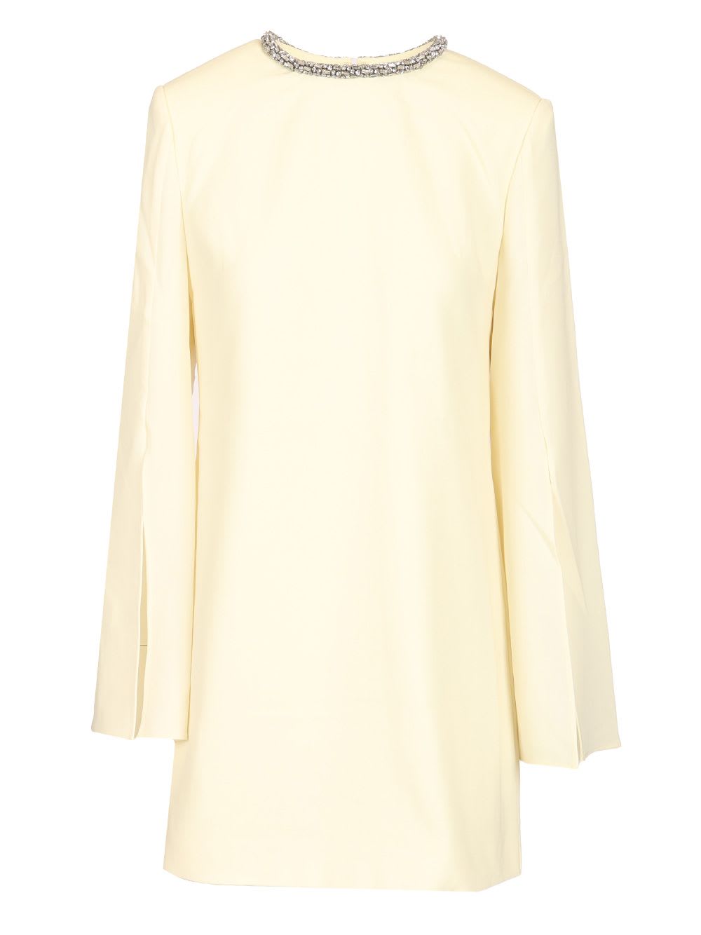 Shop Roland Mouret Cape Mini Dress