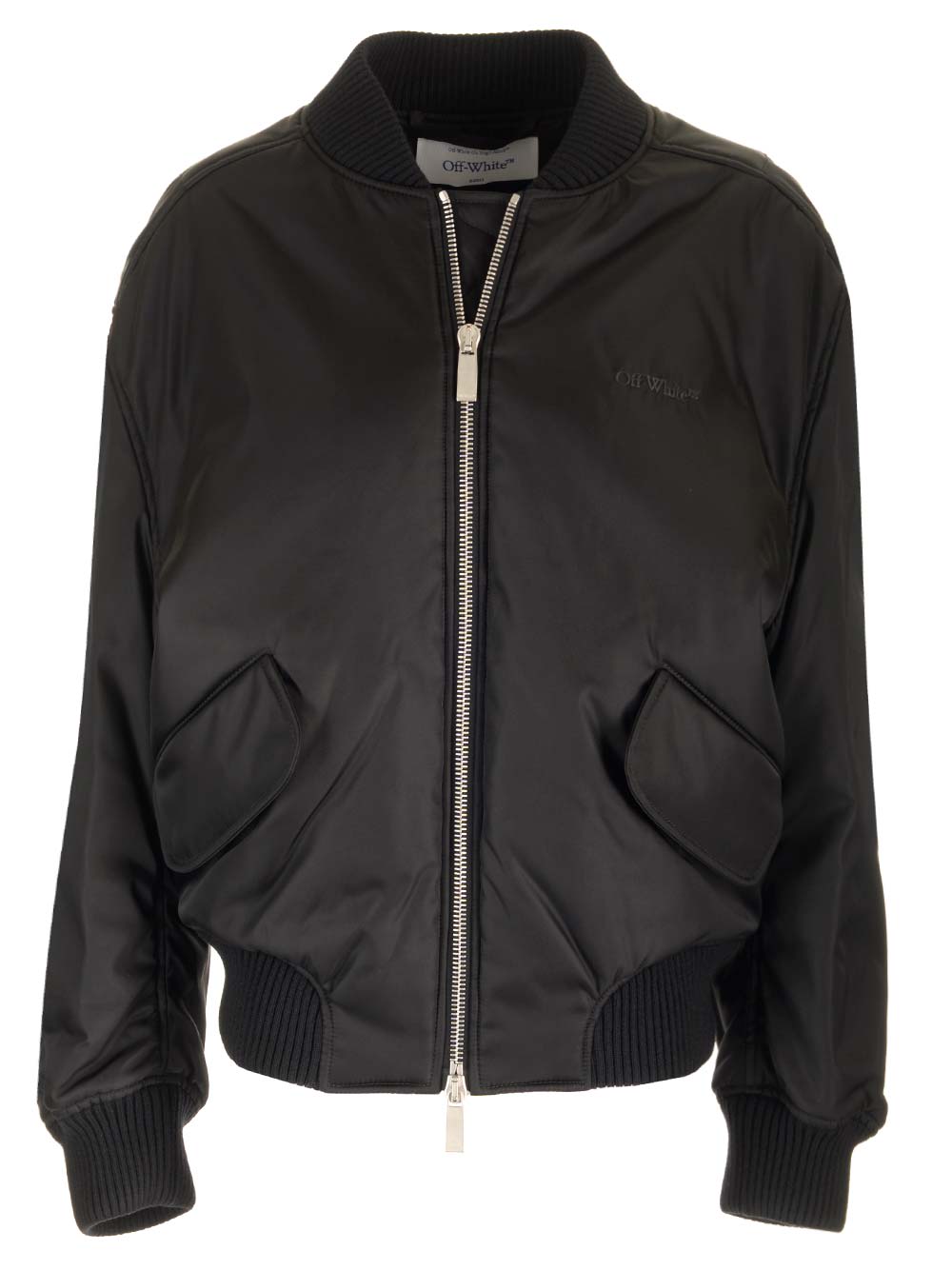 Black Oversize Nylon Jacket