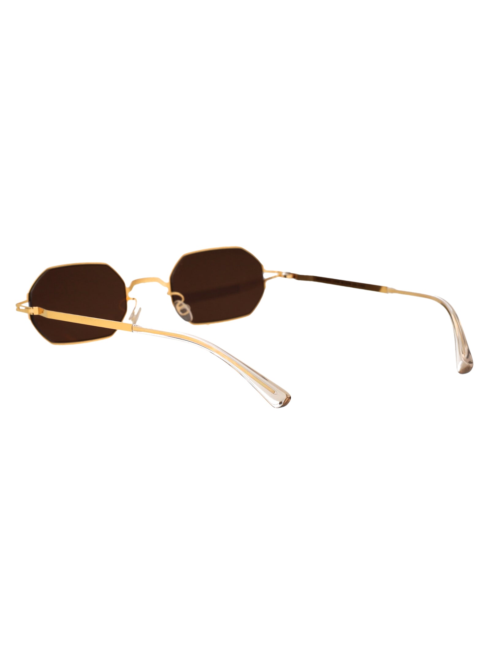 Shop Mykita C Cypher X Indice Sunglasses In Terra Flash