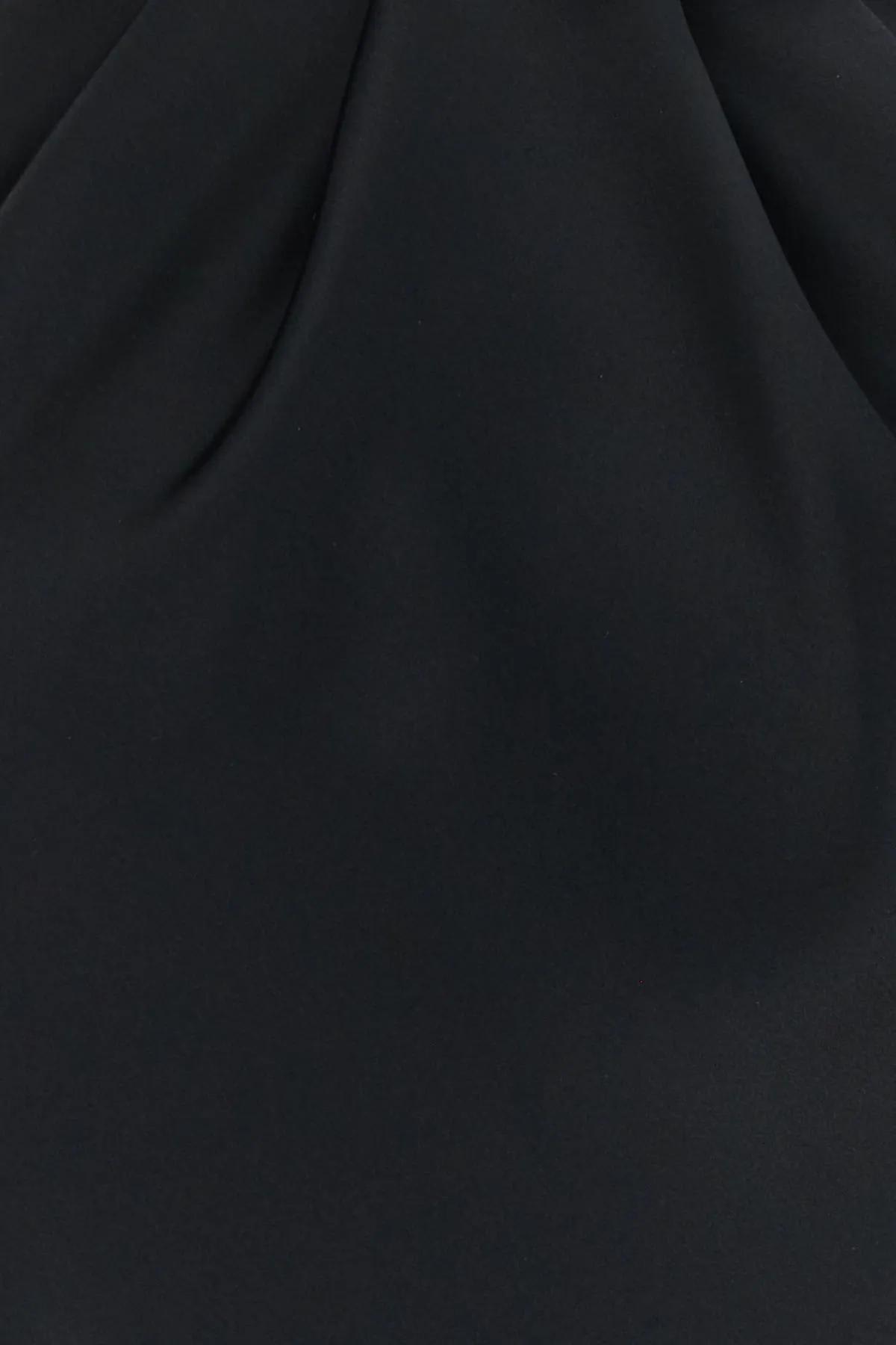 Shop Max Mara Black Silk Moli Long Dress