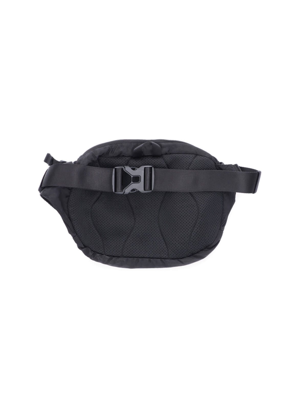 C.p. Company Logo Fanny Pack In Black