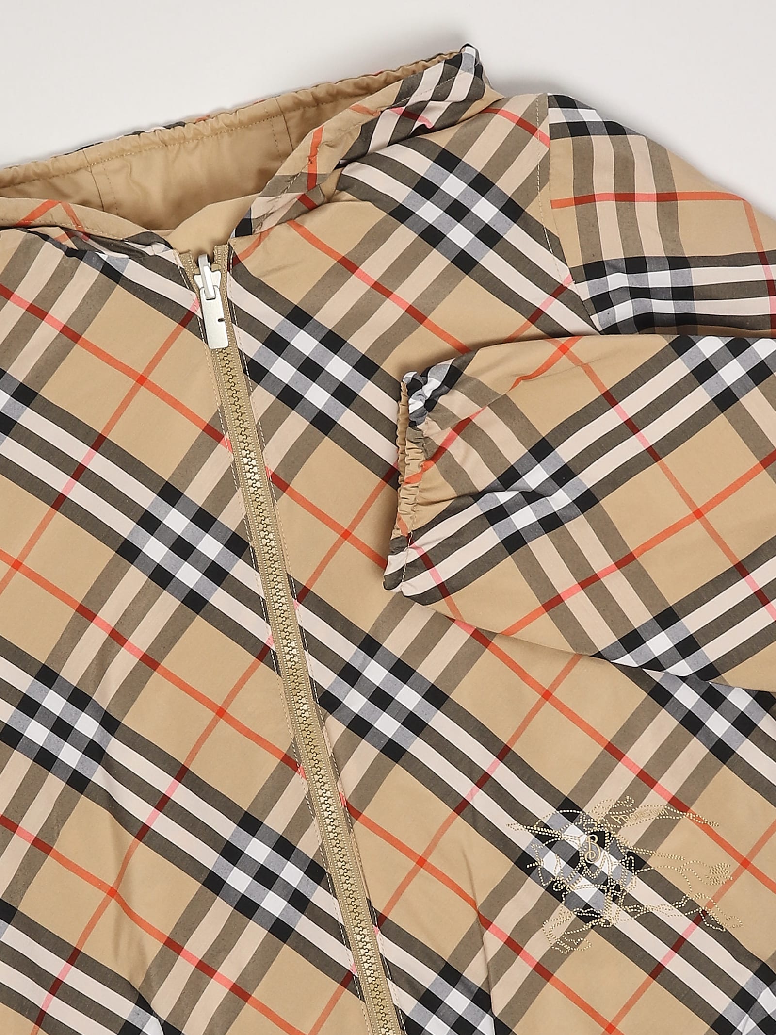 Burberry Rufus Jacket Jacket In Brown