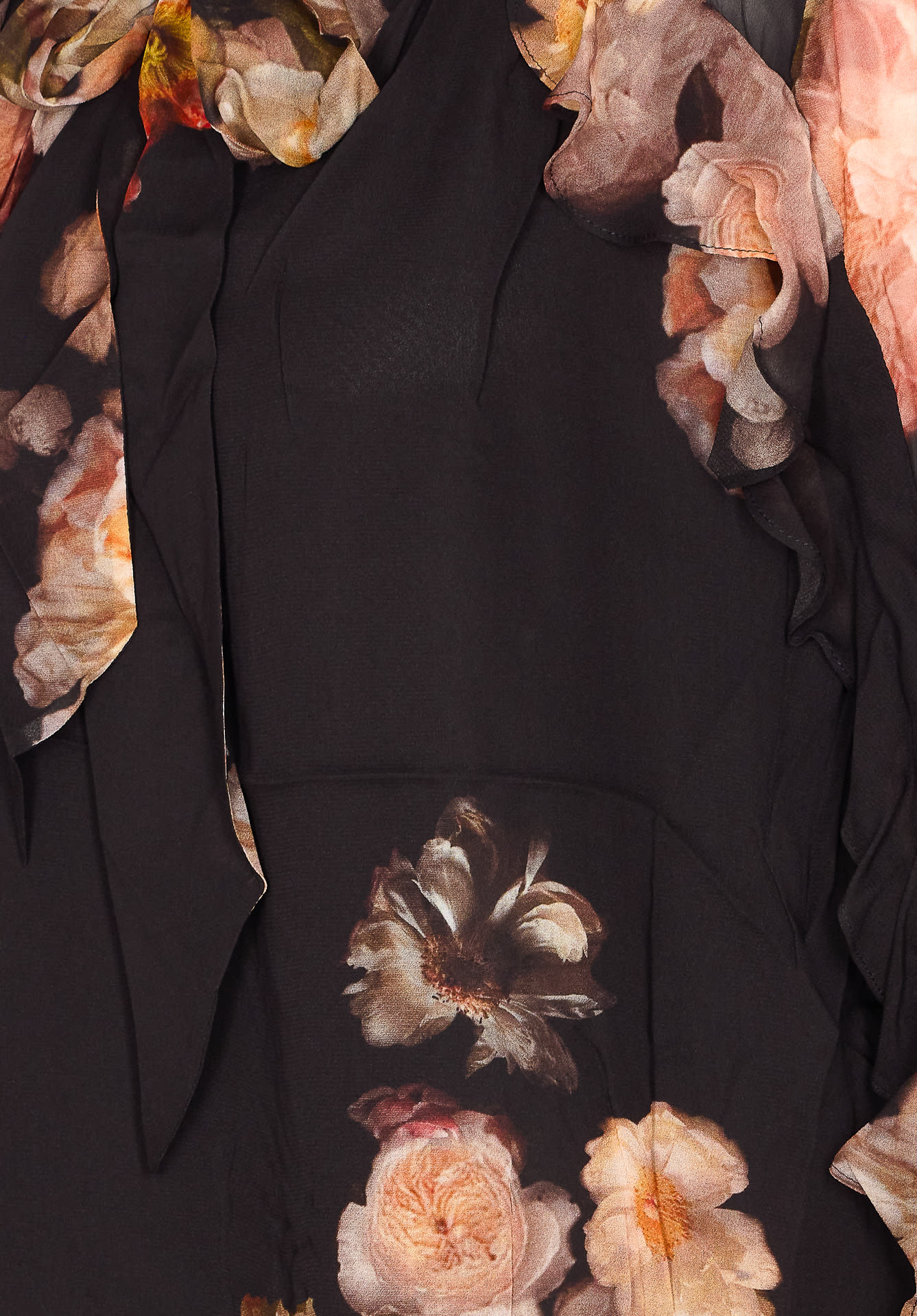 Zimmermann Hypnotic Ruffled Blouse In Black