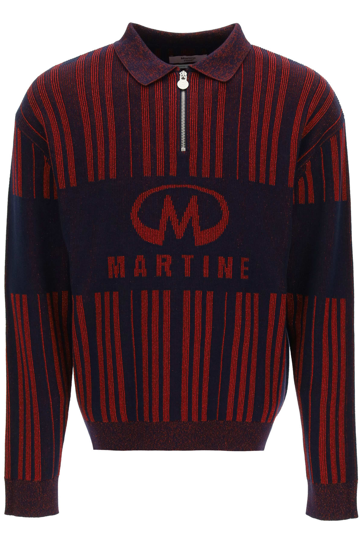 Martine Rose Glitter Sweater With Logo