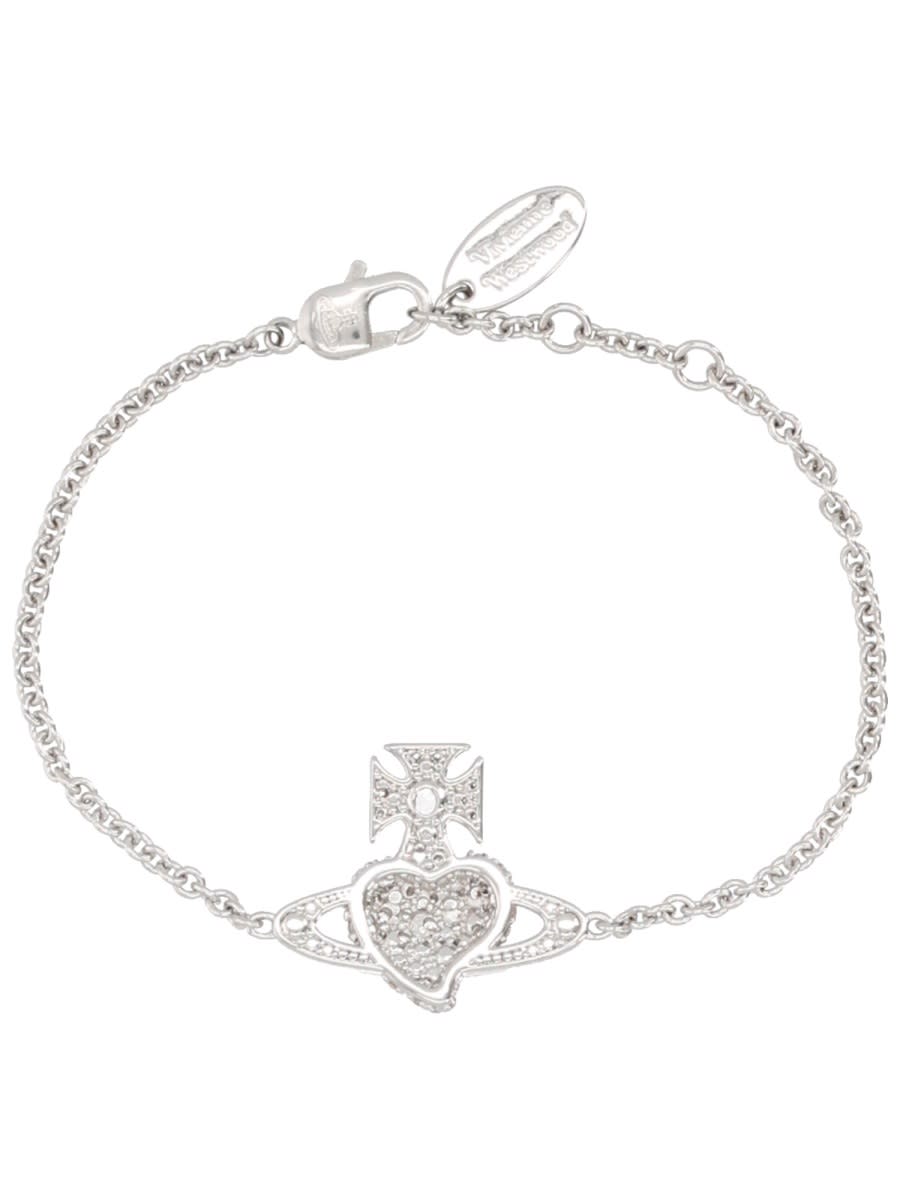 Vivienne Westwood Agnatha Bracelet In Metallic