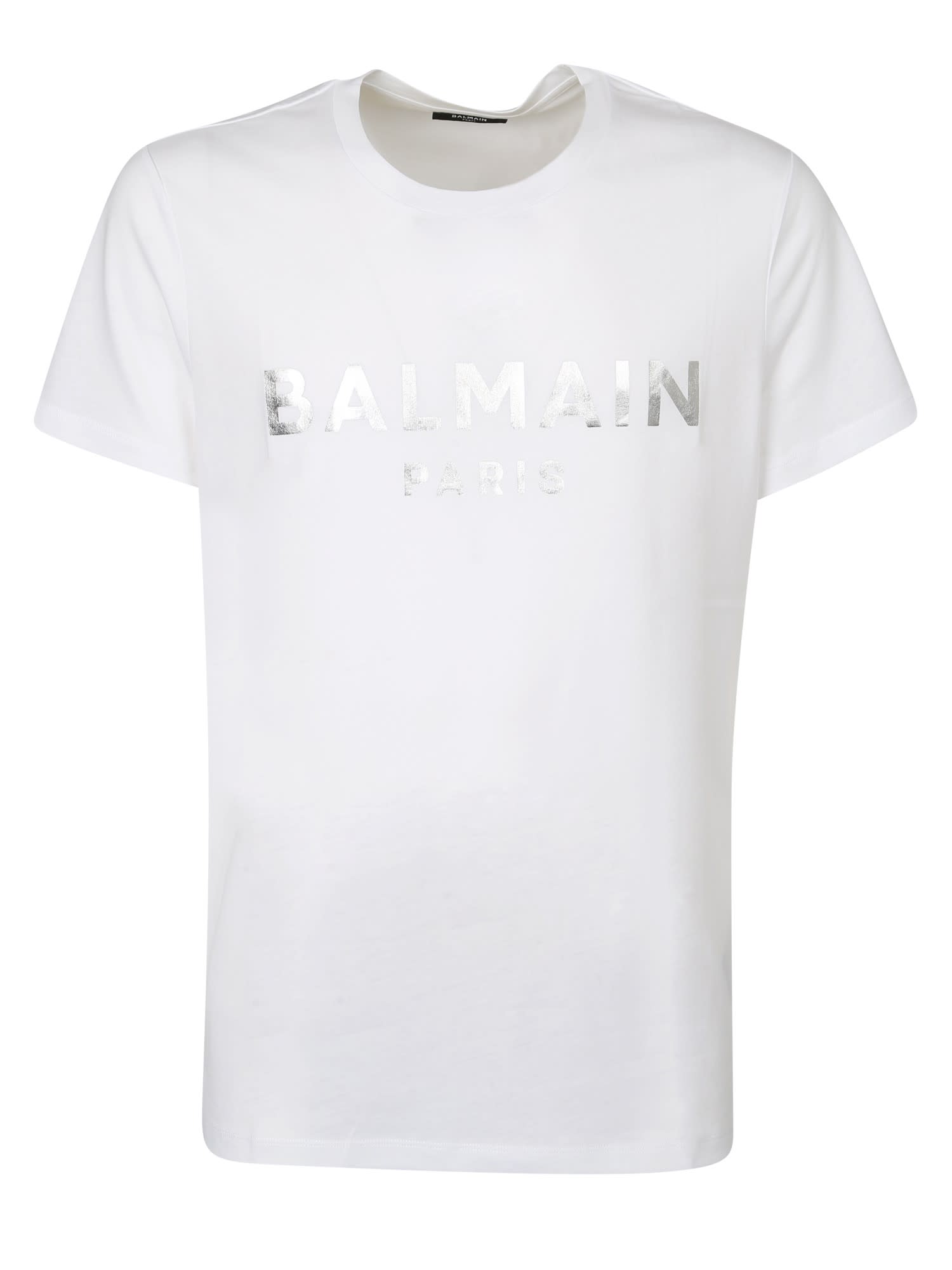 Balmain Logo-print T-shirt In White