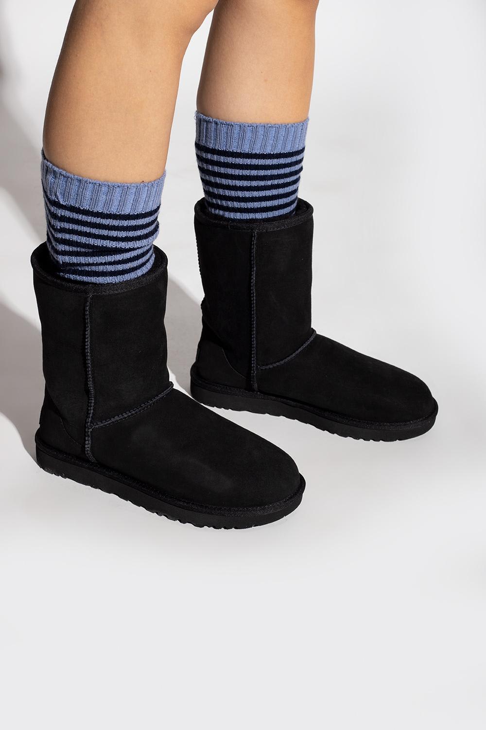 Ugg Classic Short Ii Snow Boots In Black