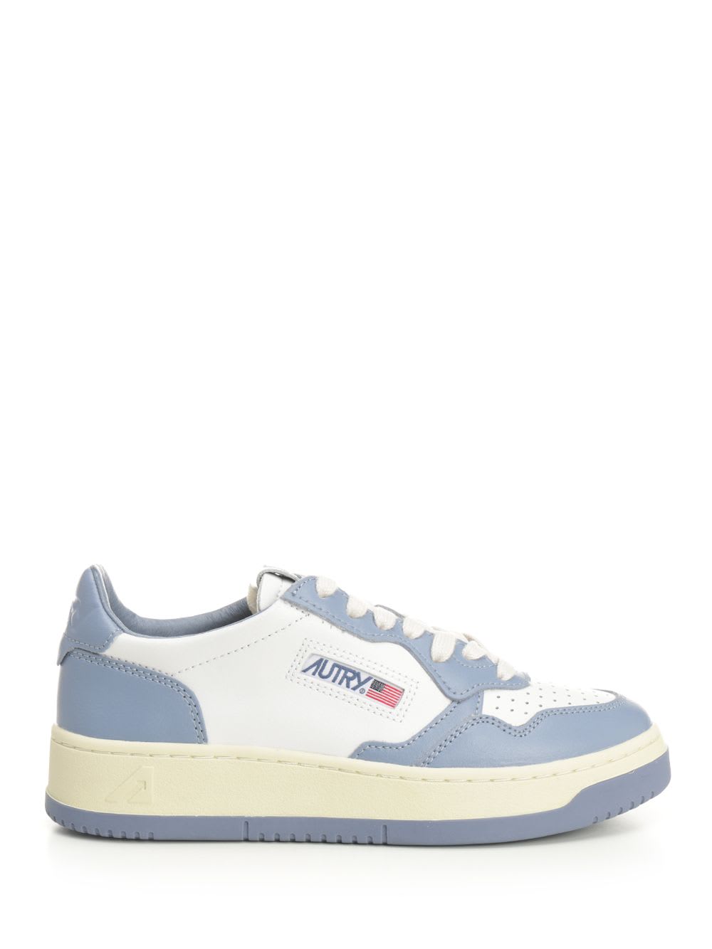 Autry Medalist Low Sneaker In Blue
