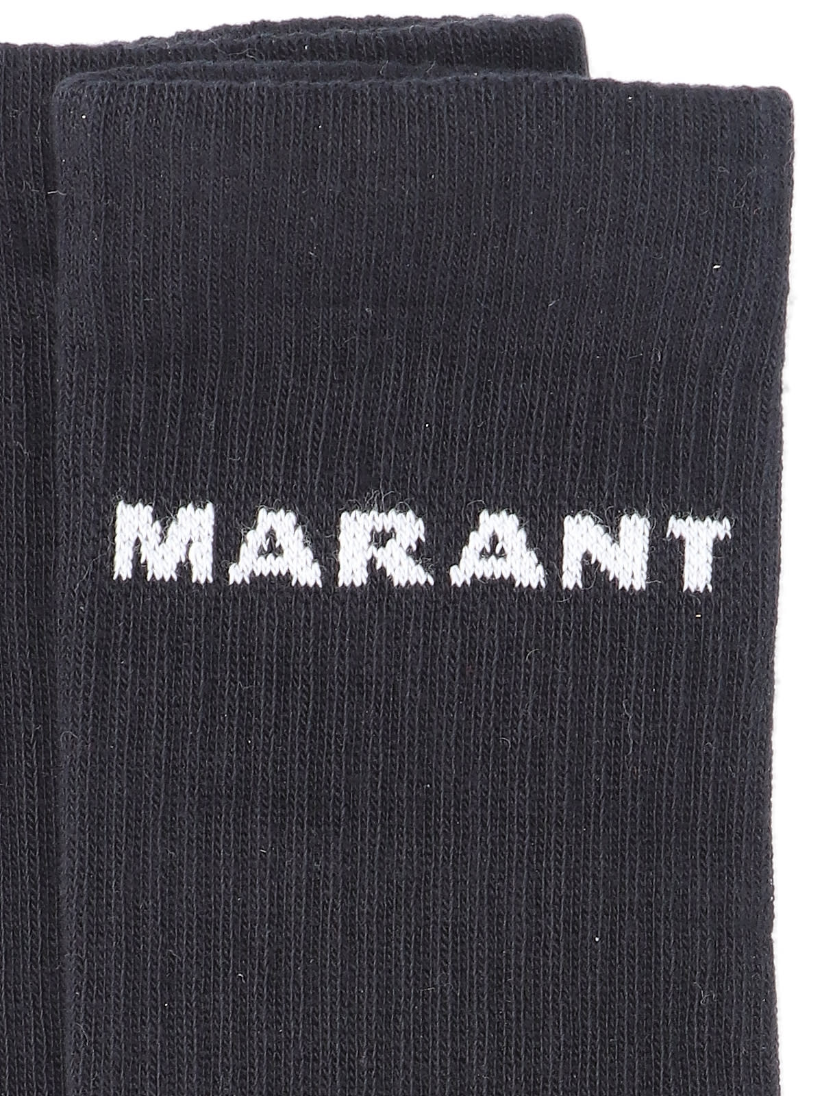 Shop Isabel Marant Dawi Socks In Black