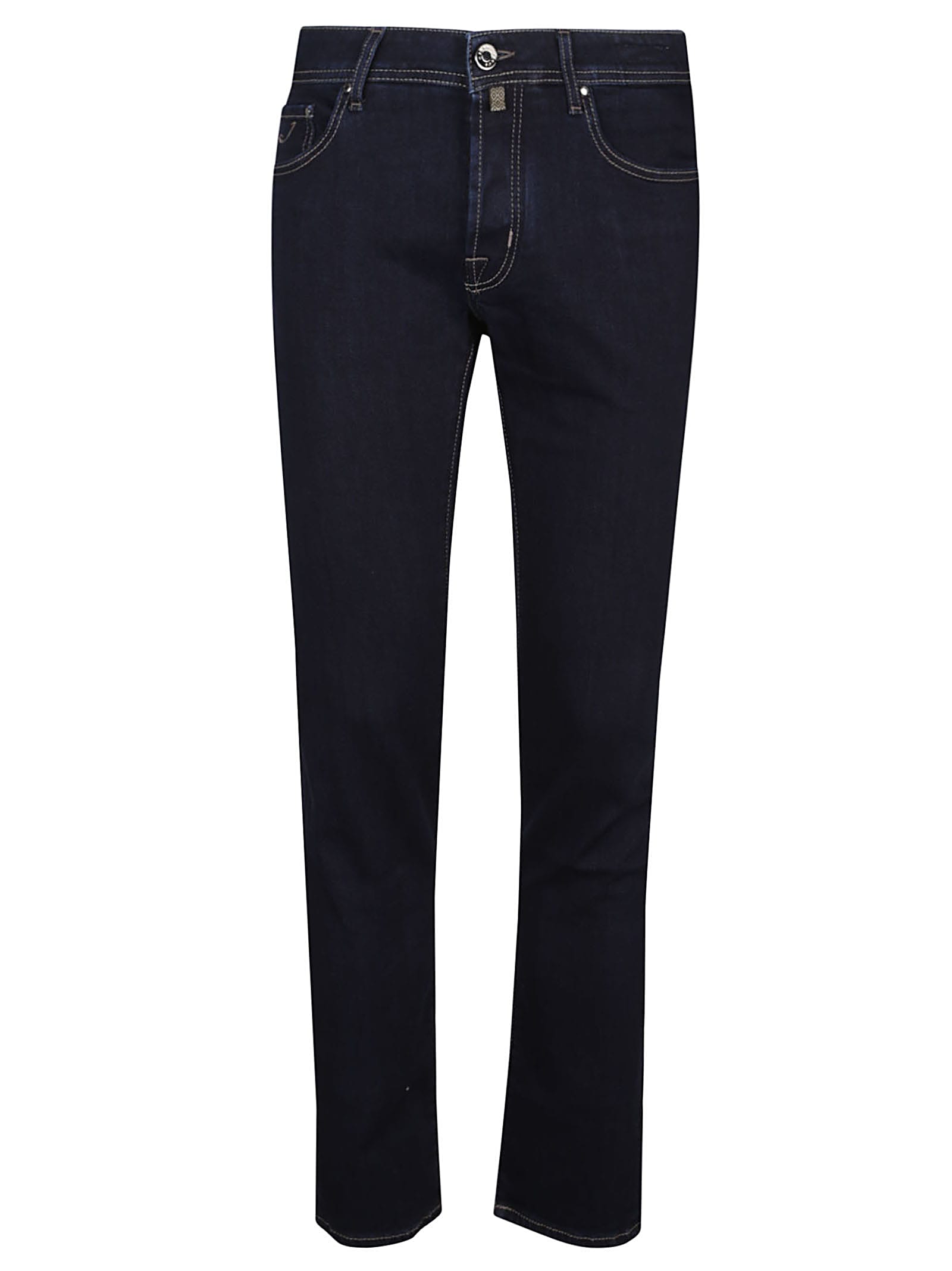 Shop Jacob Cohen 5 Pockets Jeans Super Slim Fit Nick Slim In D Dark Blu