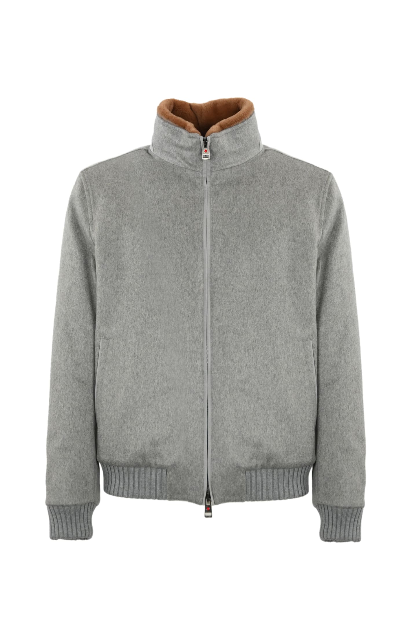 Kired Cashmere Jacket In Grigio