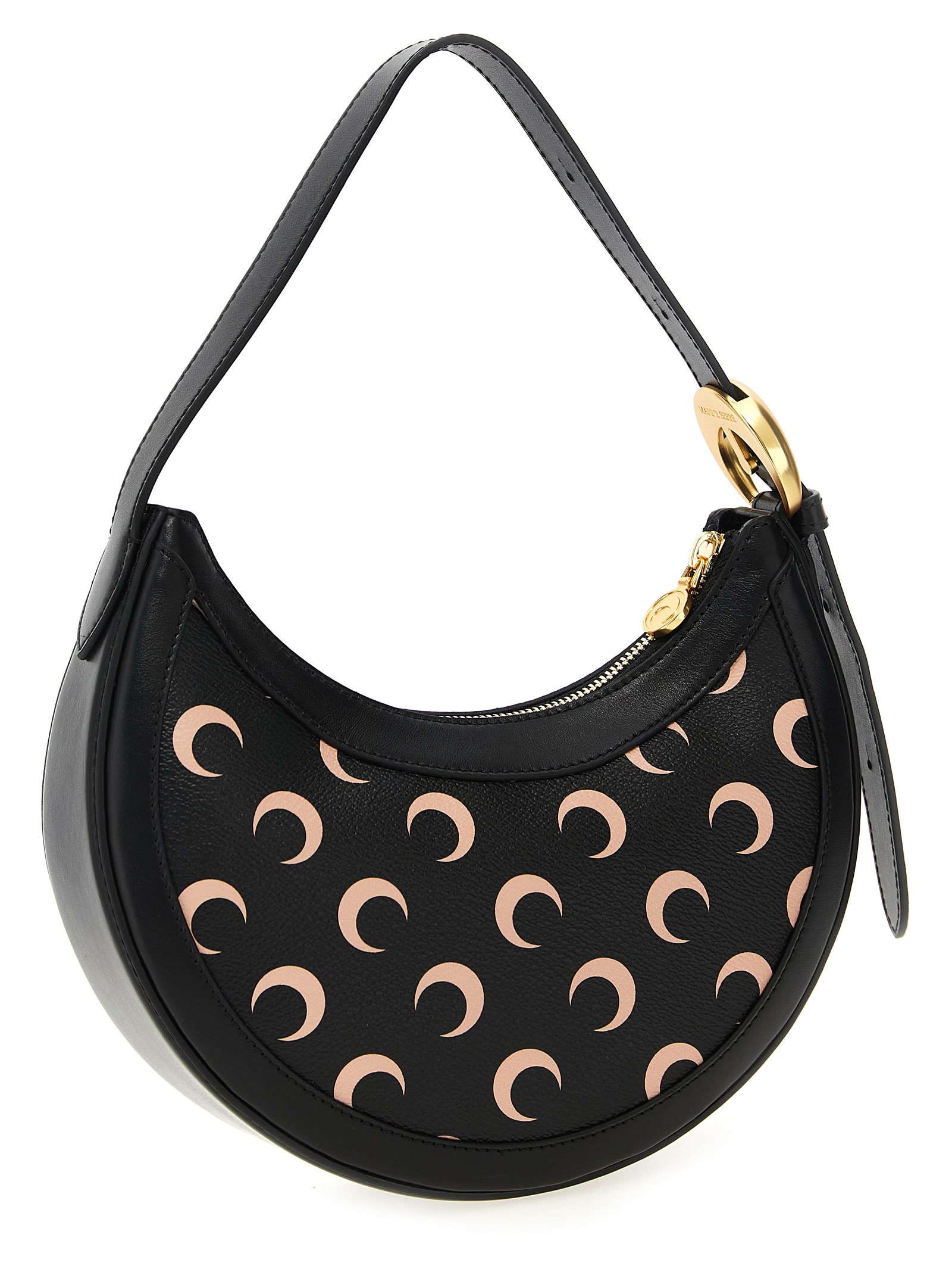 MARINE SERRE MOON CANVAS ECLIPS MINI SHOULDER BAG