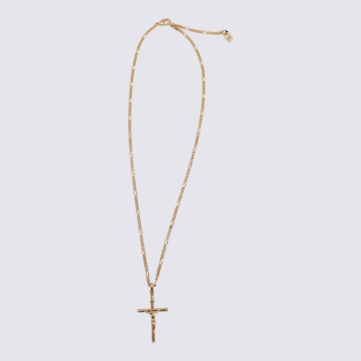 Shop Dolce & Gabbana Gold Tone Metal Necklace In Golden