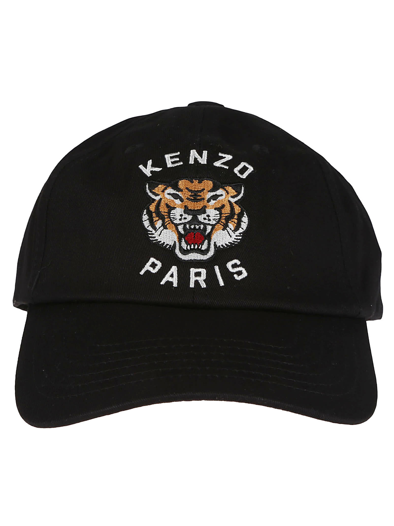 Shop Kenzo Baseball Cap In Noir
