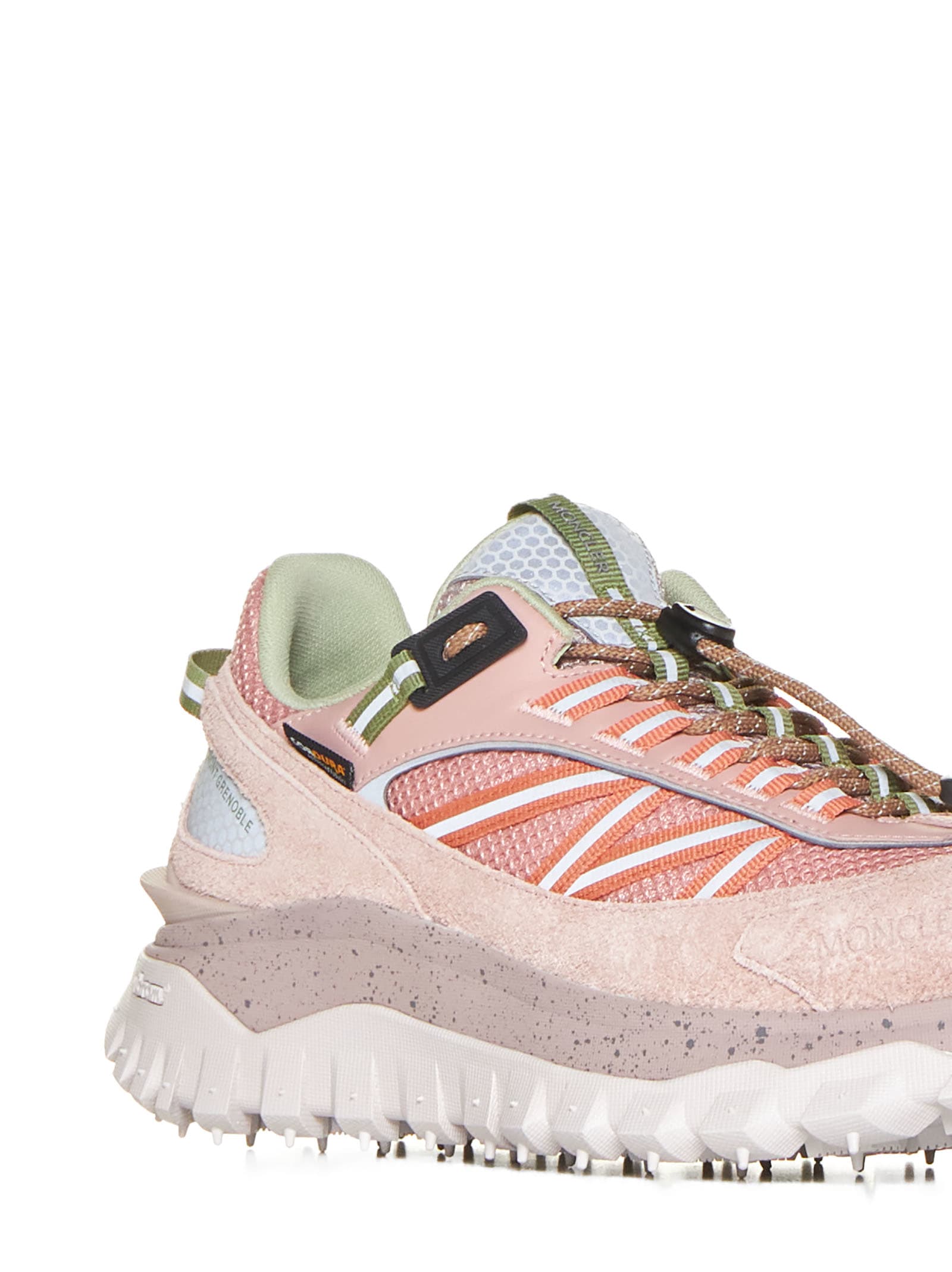 Shop Moncler Sneakers In Pink