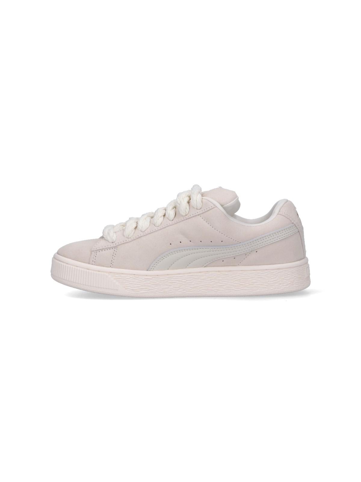 Puma Suede Xl Sneakers In Frosted Ivory Vapor Gray