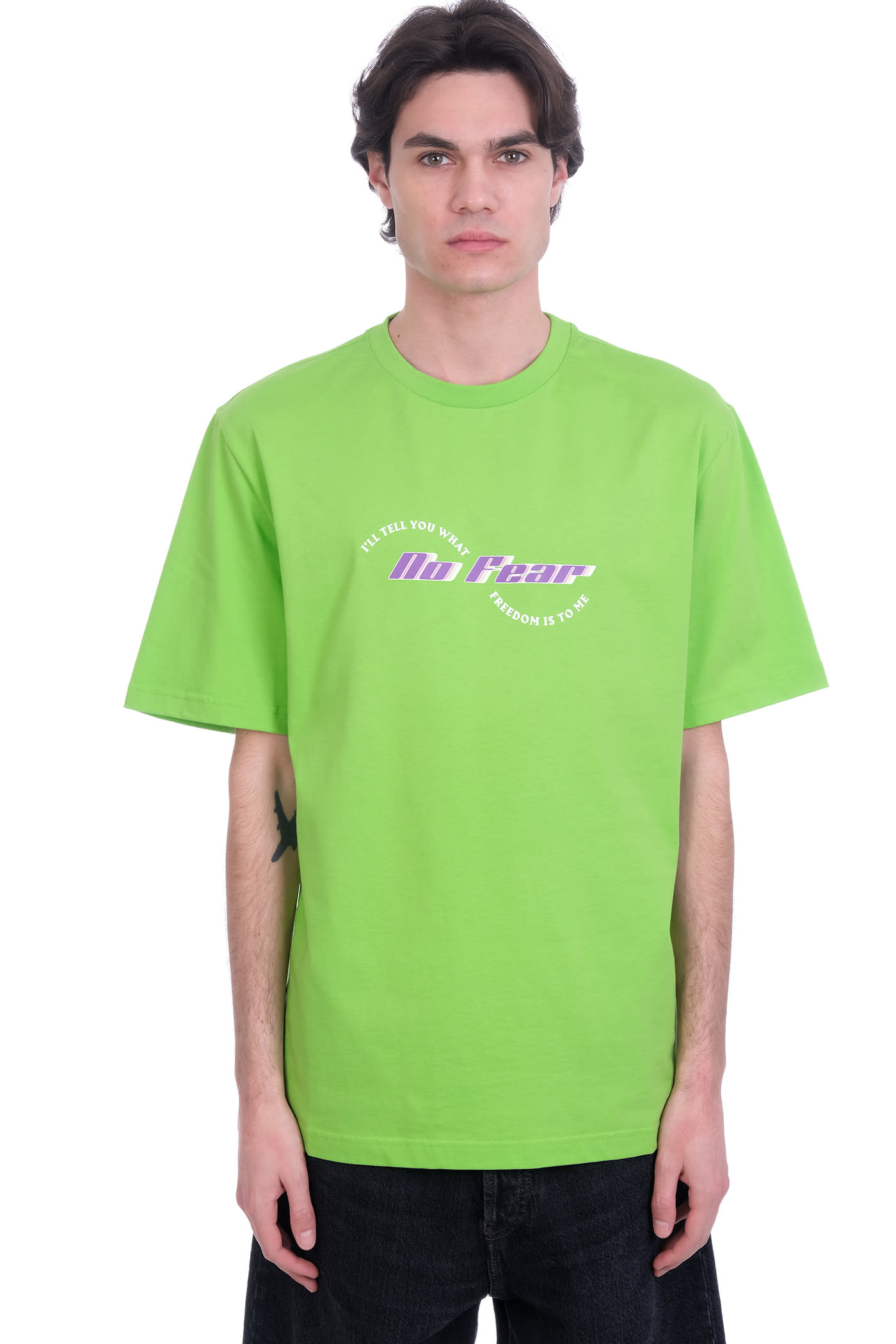 Daily Paper T-shirt In Green Cotton