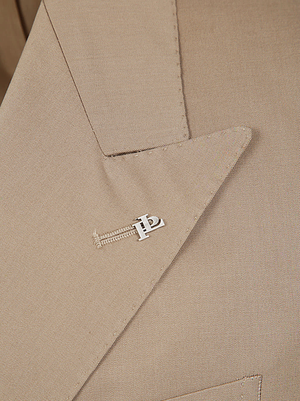 Shop Tagliatore Double Breasted Suit In Khaki