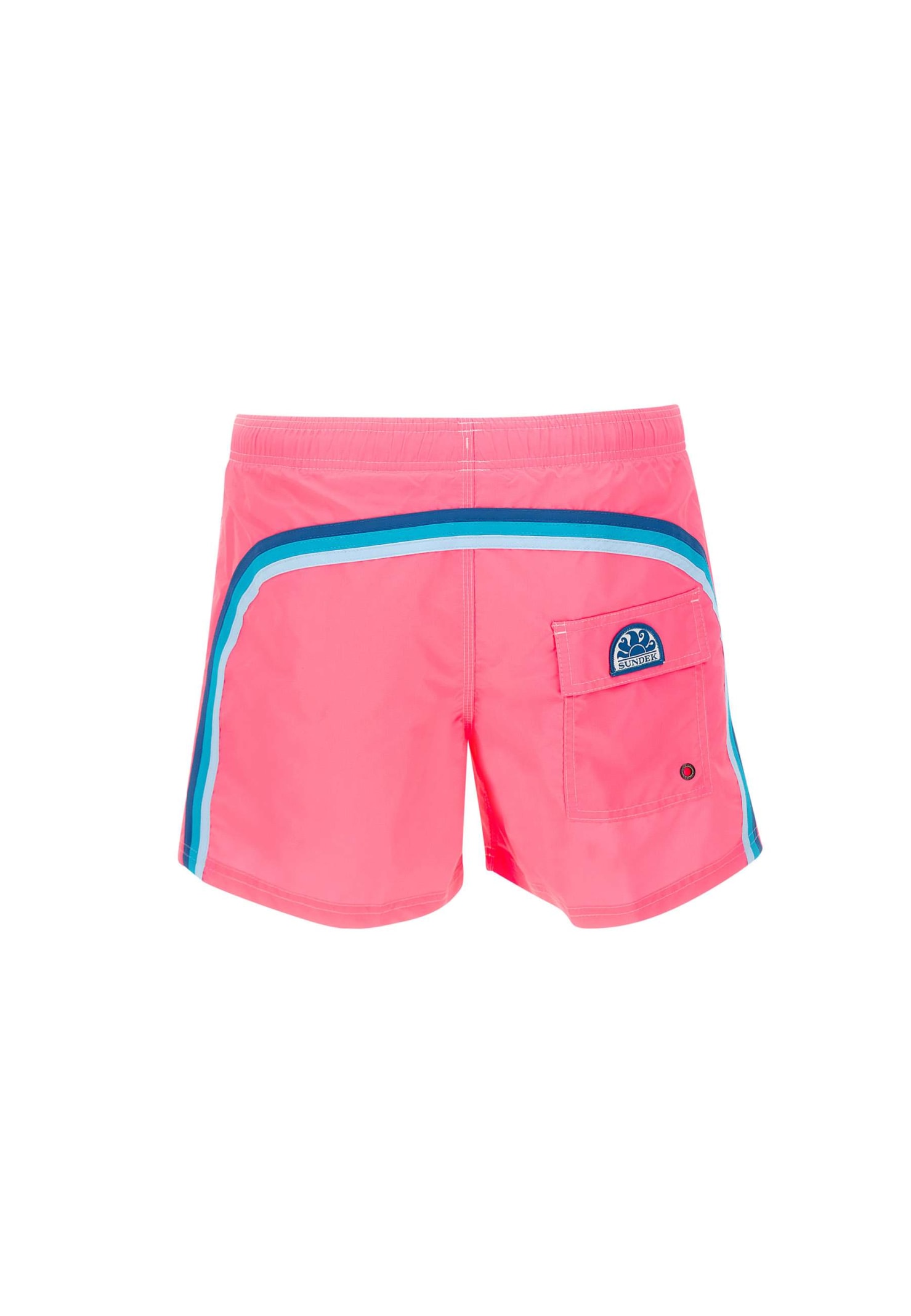 Shop Sundek Boardshort Swimsuit  In Pink