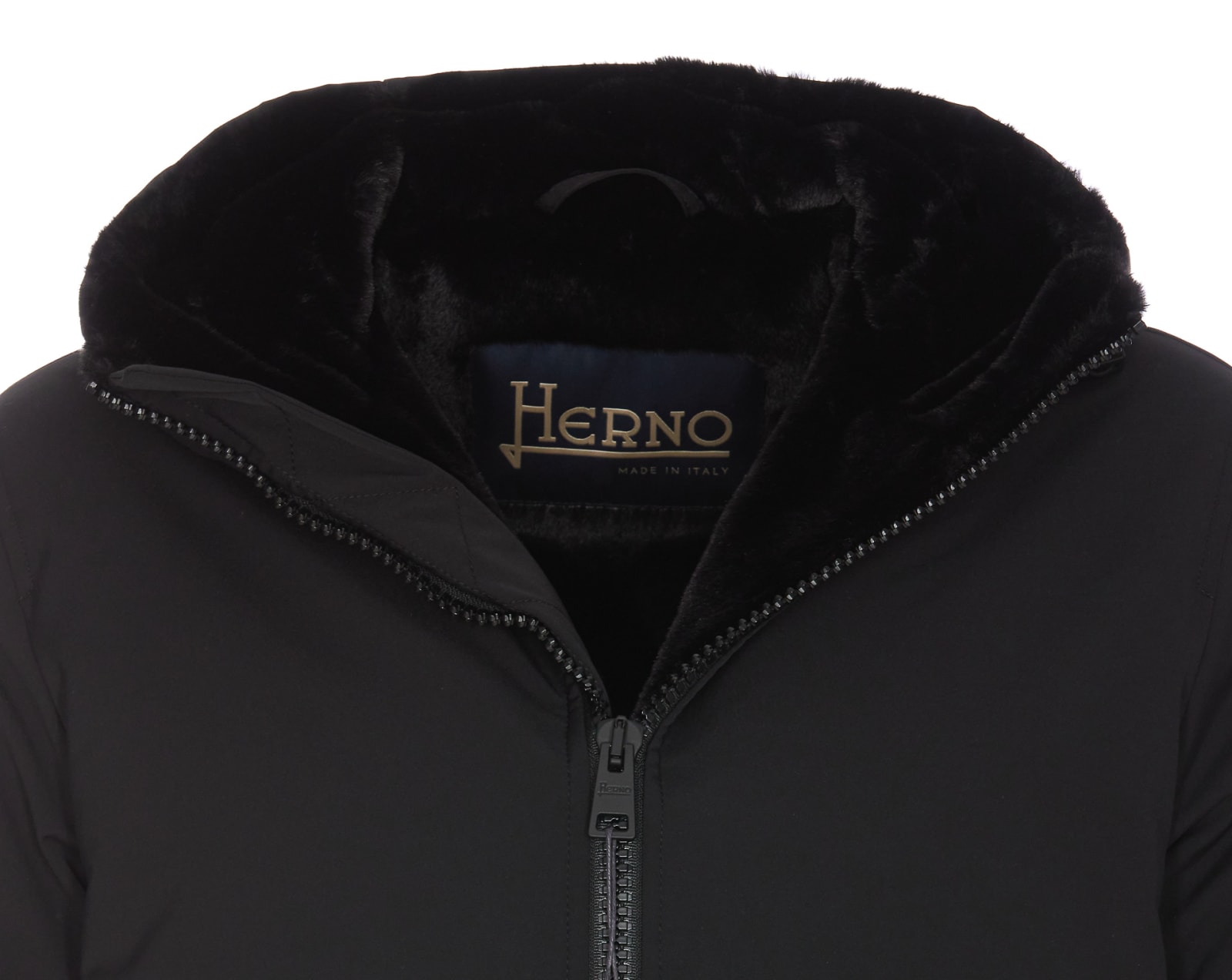 Shop Herno Keystone Parka In Black