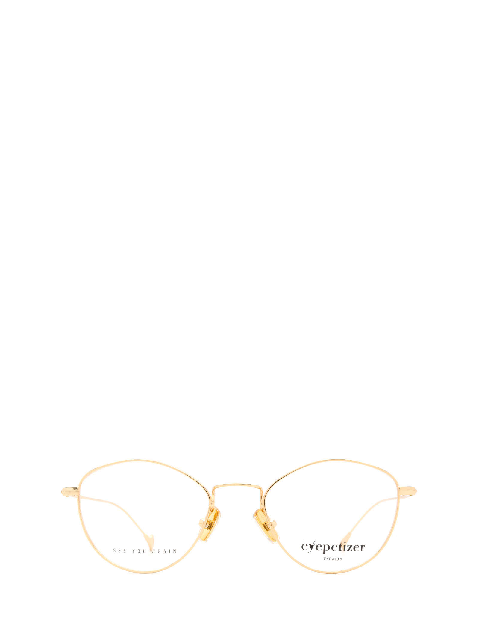 Shop Eyepetizer Nicole Gold Glasses