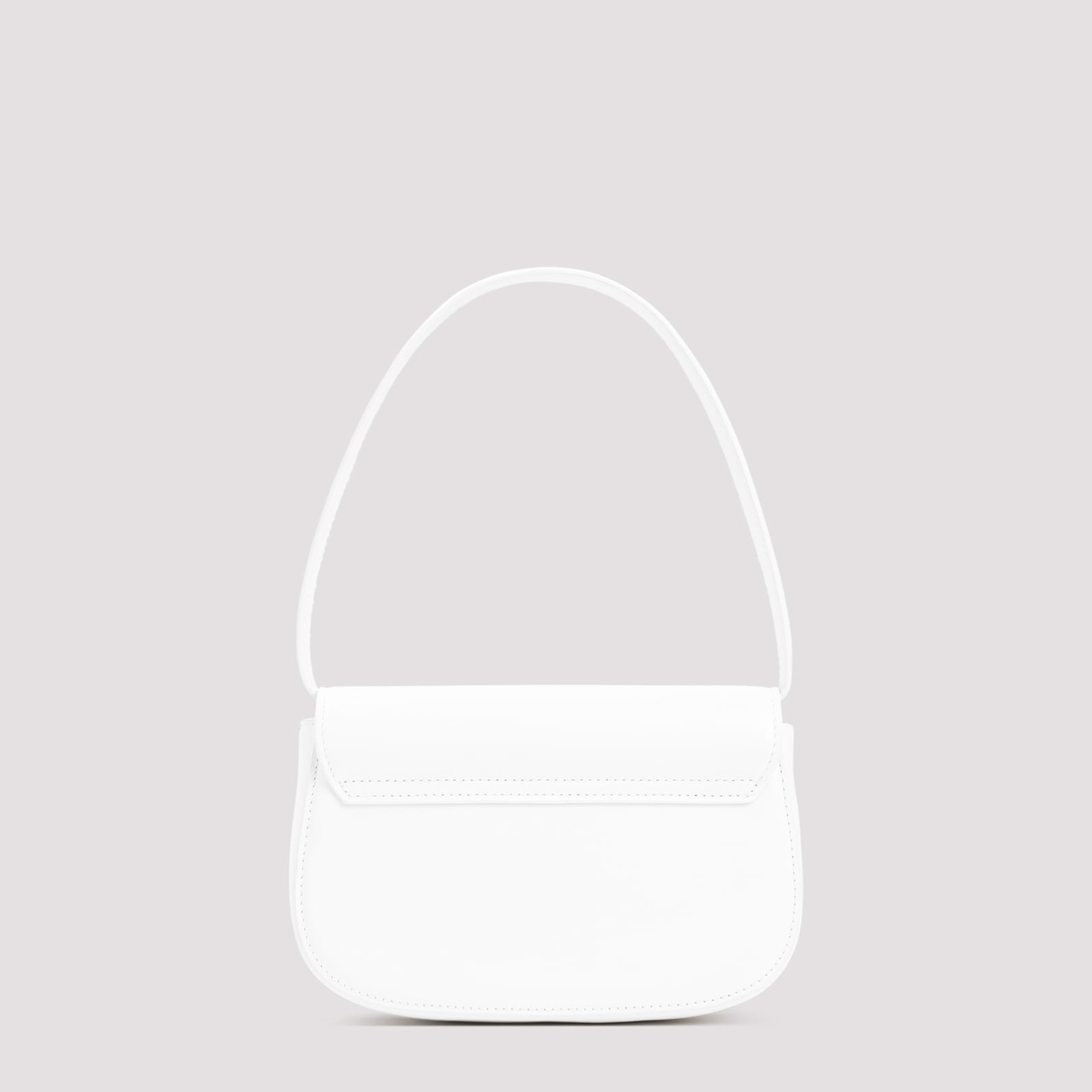Diesel 1dr Leather Handbag In White