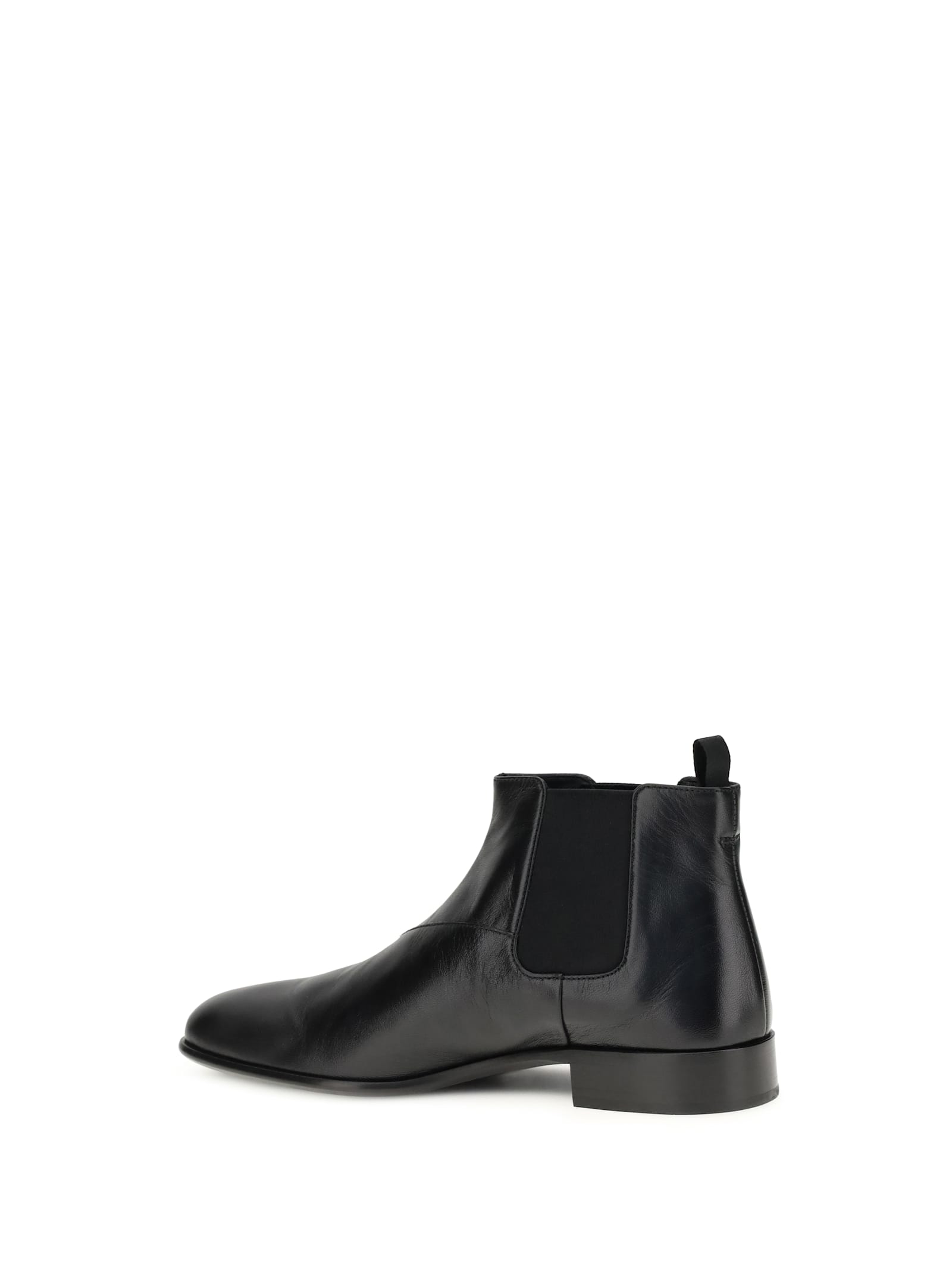 Prada Ankle Boots With Elastic Side Panels In Black