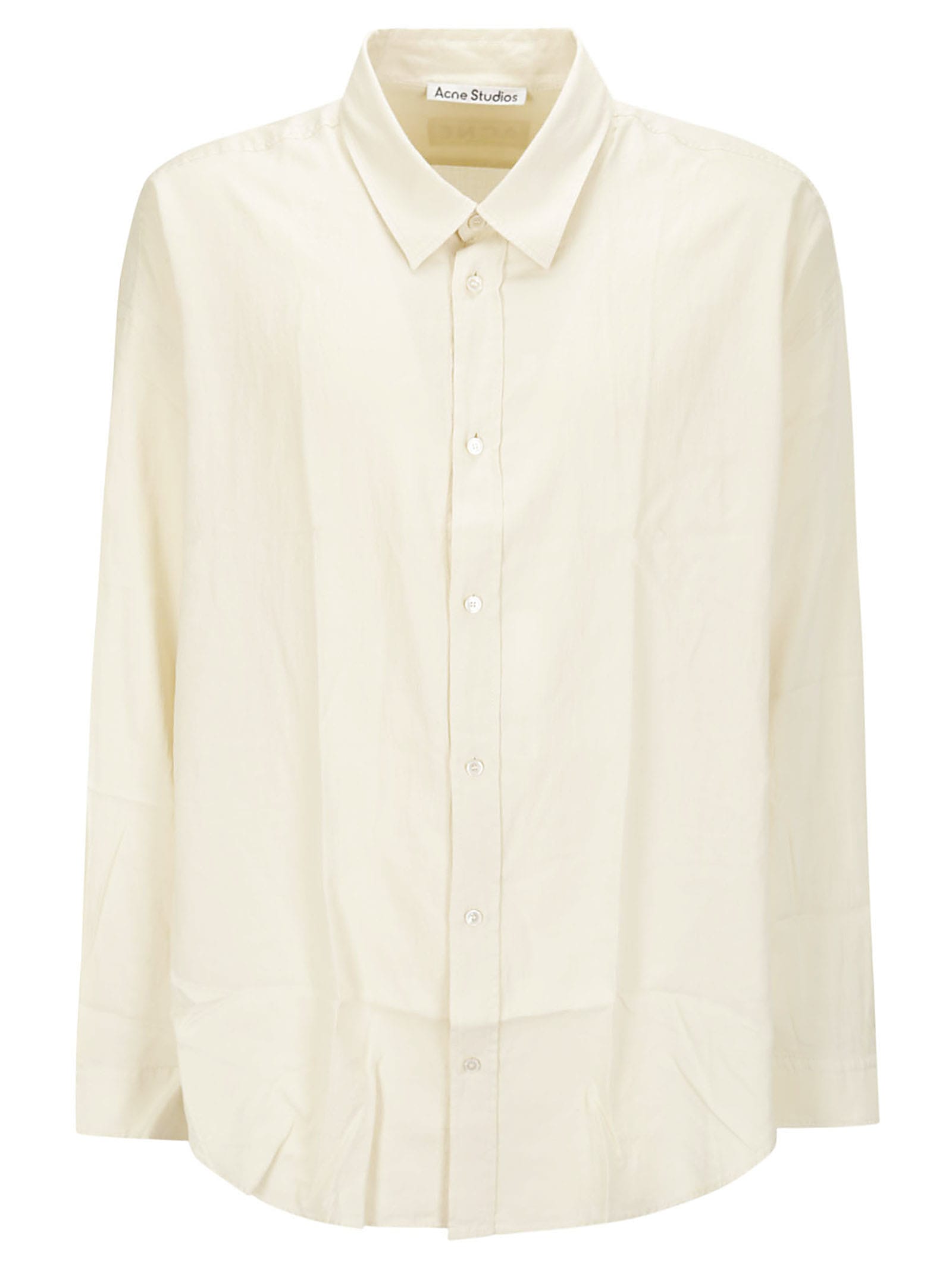 Shop Acne Studios Shirt In Off White