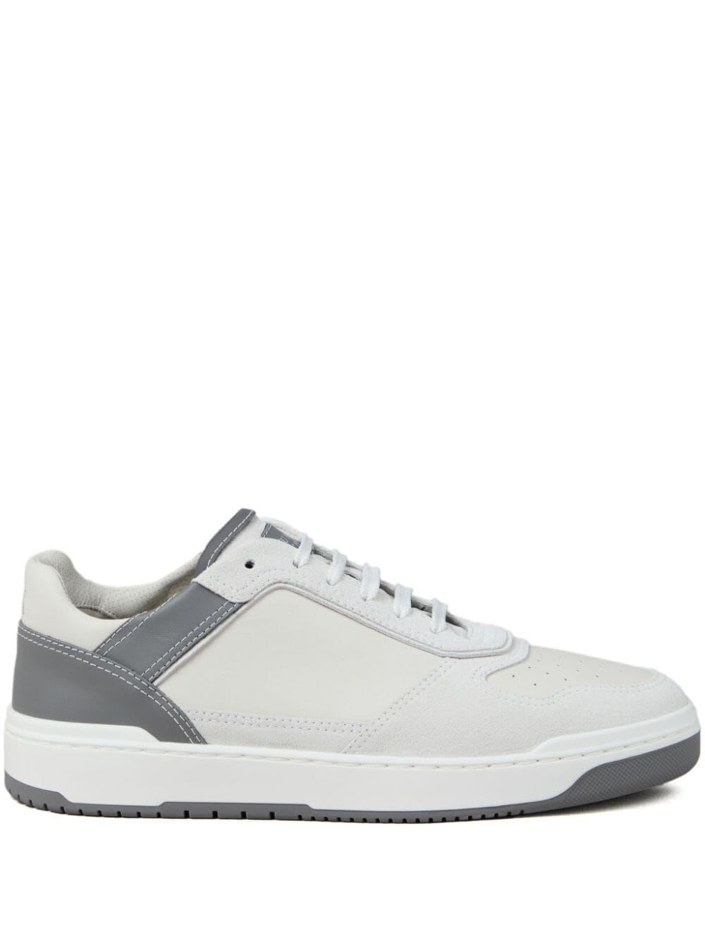 Shop Brunello Cucinelli Classic Sneakers In White