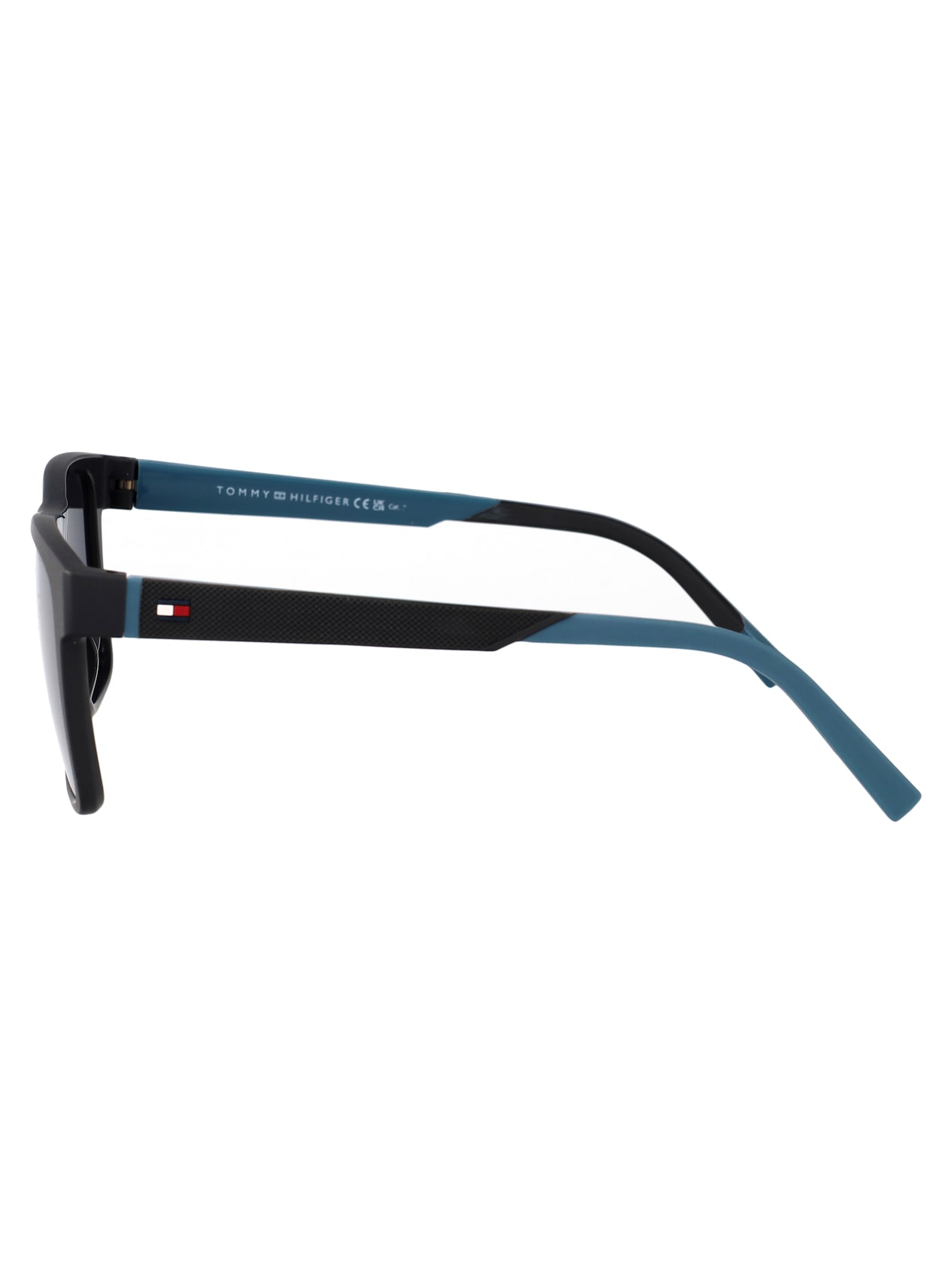 Tommy Hilfiger Grey Teal Eco Polyamide Sunglasses