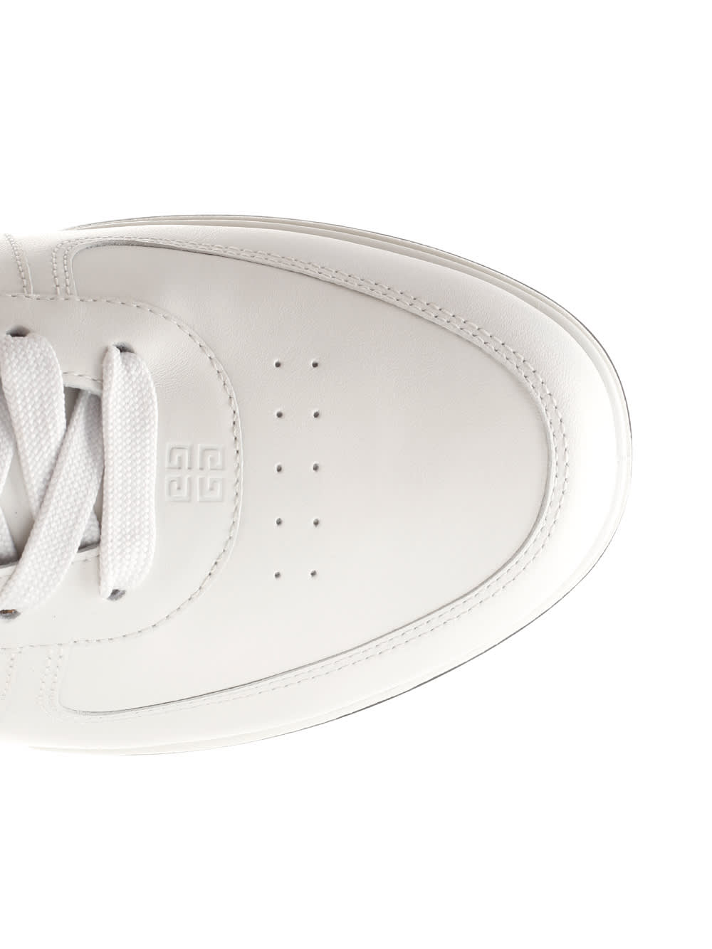 Shop Givenchy White/black G4 Sneakers