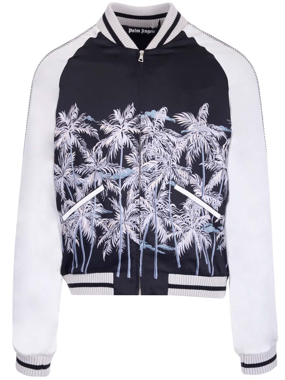PALM ANGELS PALM ANGELS ZIP-UP LONG-SLEEVED JACKET