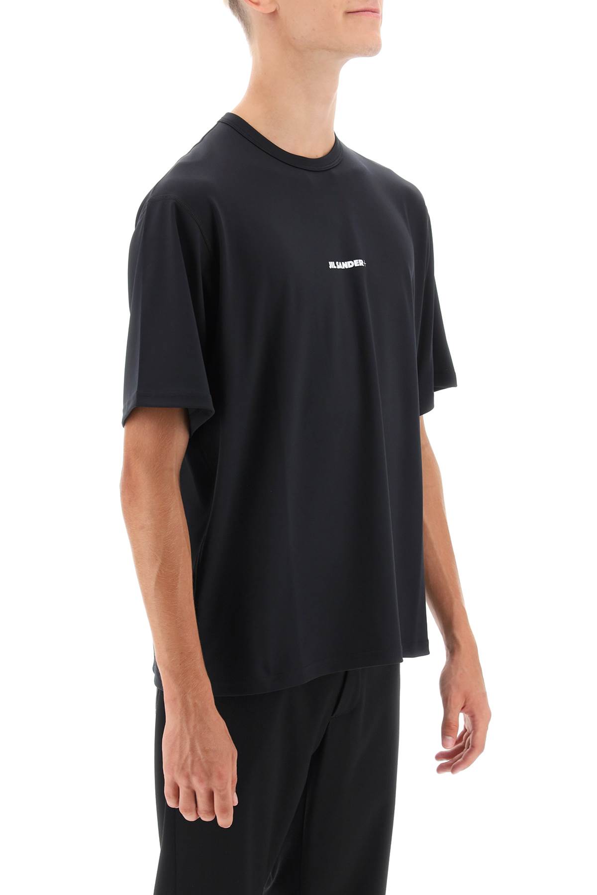 Shop Jil Sander Activewear Running T-shirt In Recycled Jersey