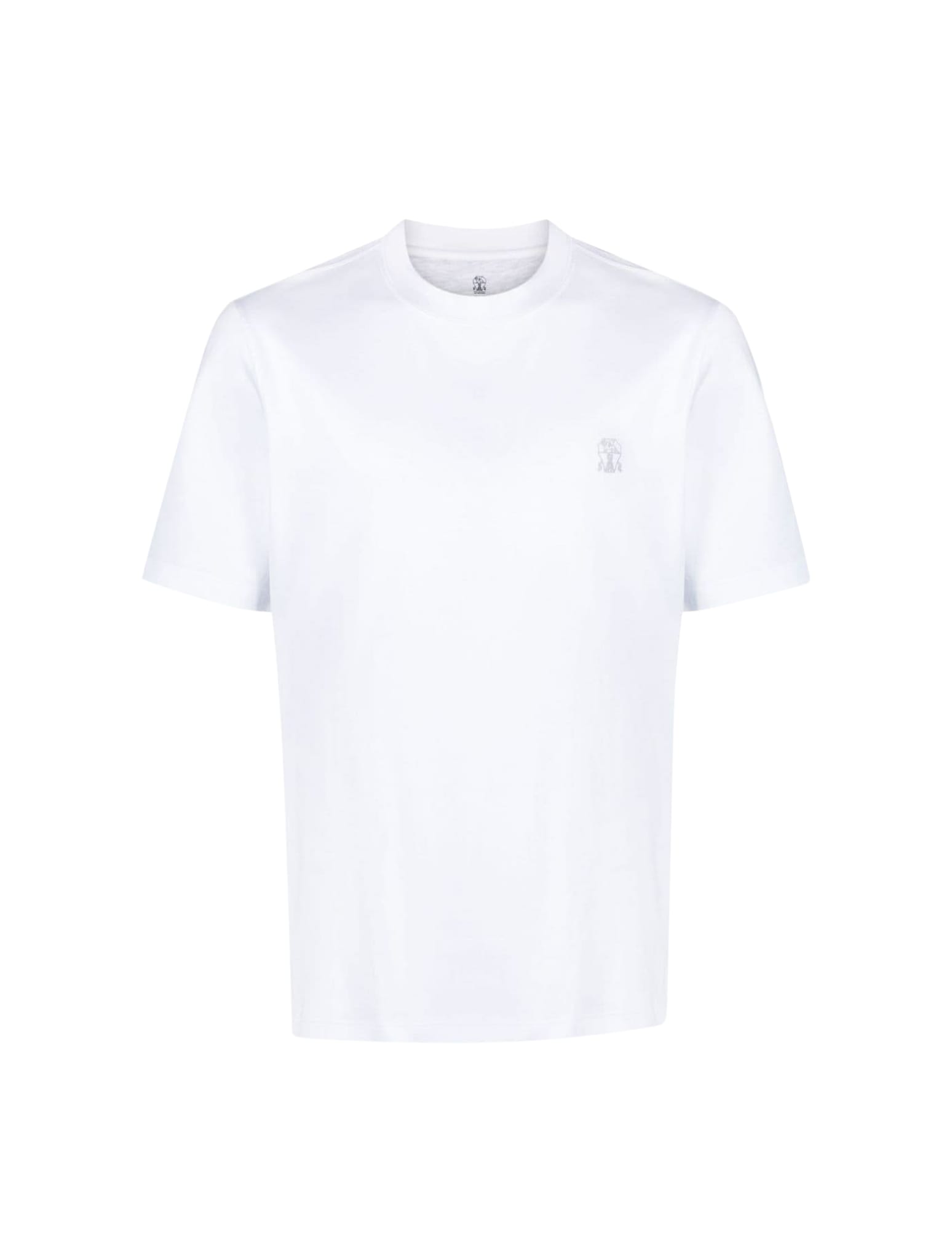 Brunello Cucinelli T-shirt In Optic White