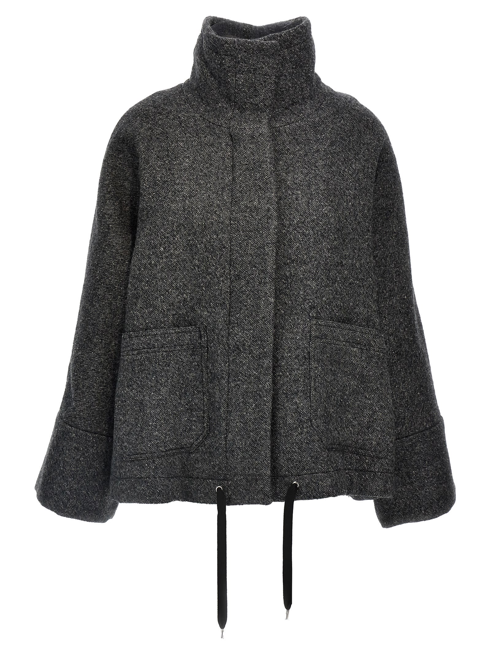 Shop Pinko Forbice Jacket In Gray