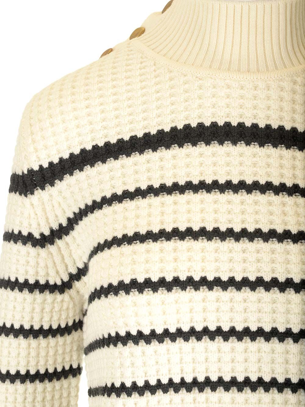 FORTE FORTE STRIPED SWEATER