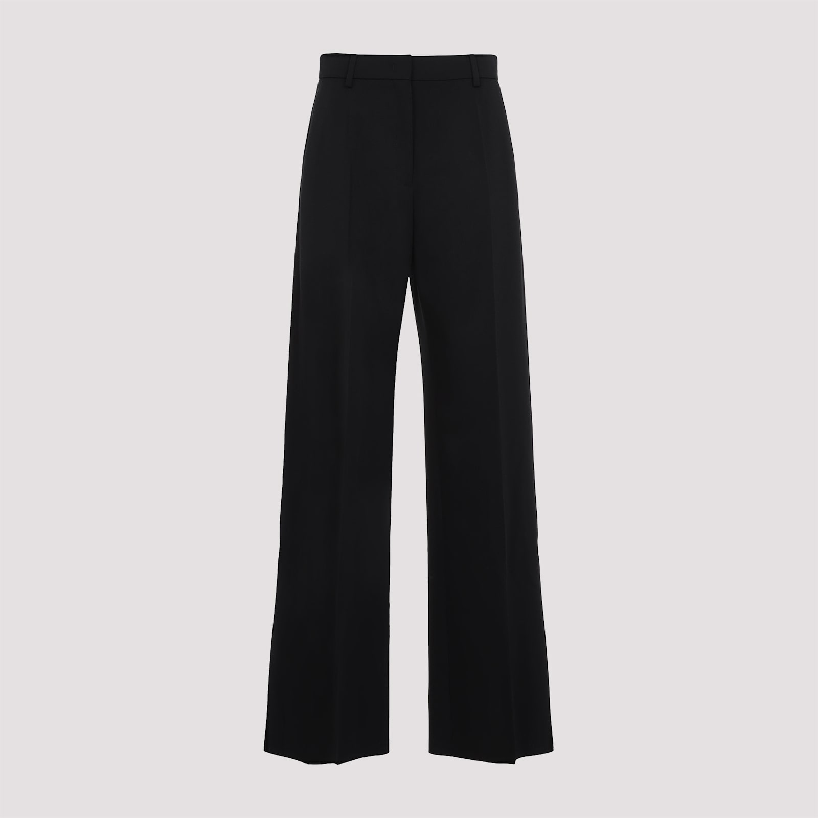 Shop Valentino Regular Pants In No Nero