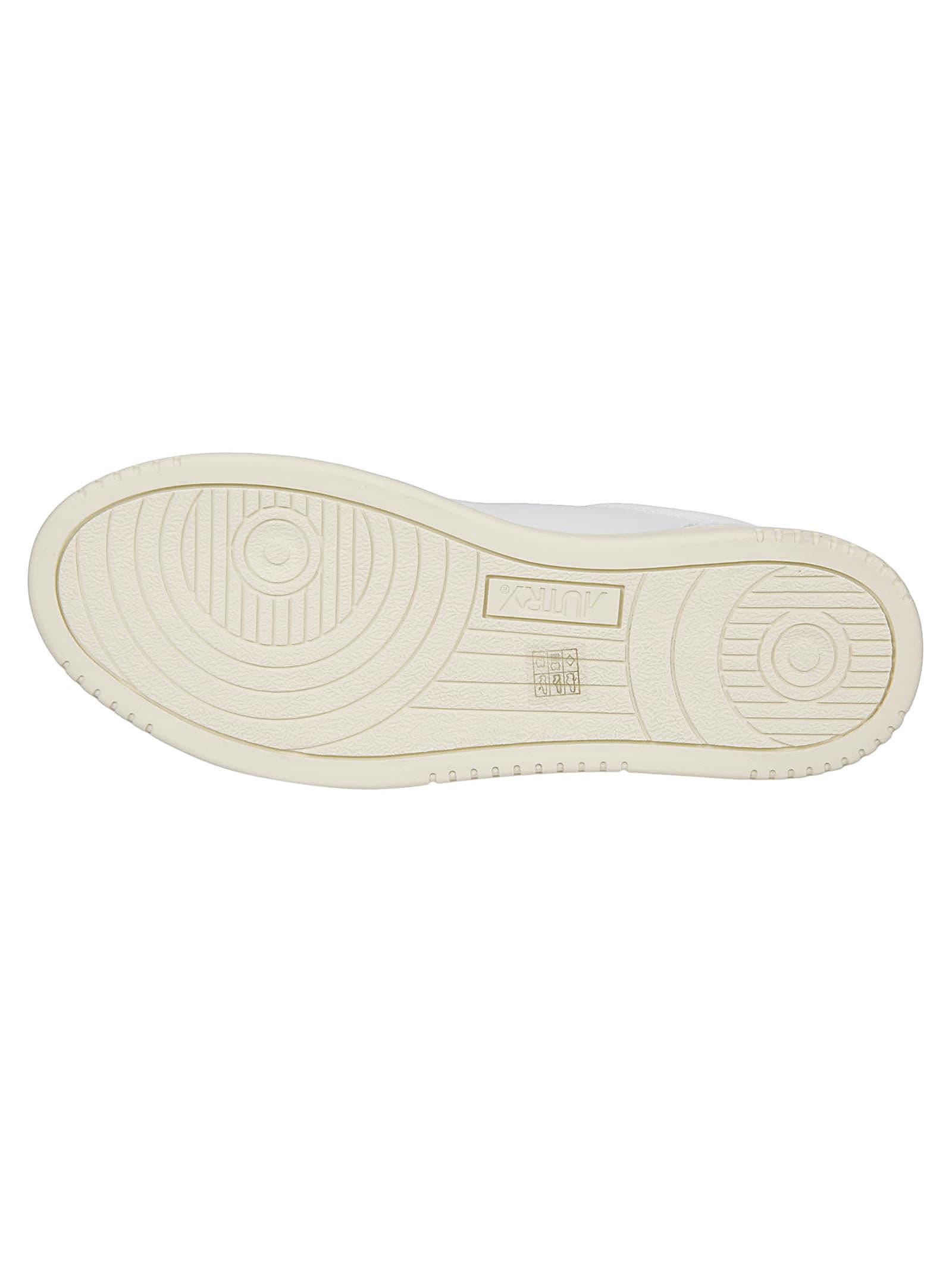 Autry Medalist Low Leather Sneakers In White