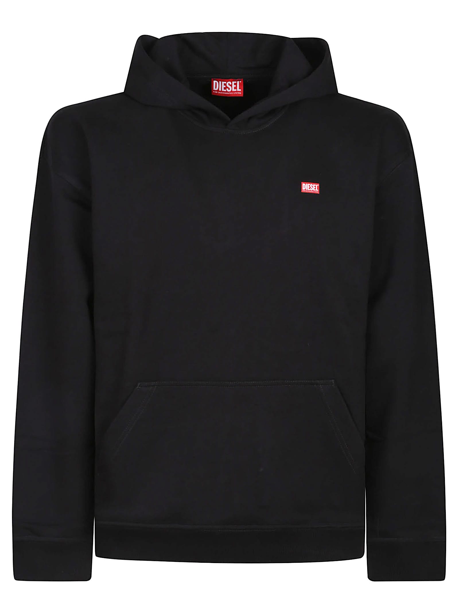 Diesel S-boxt-hood-r11 Hoodie In Black