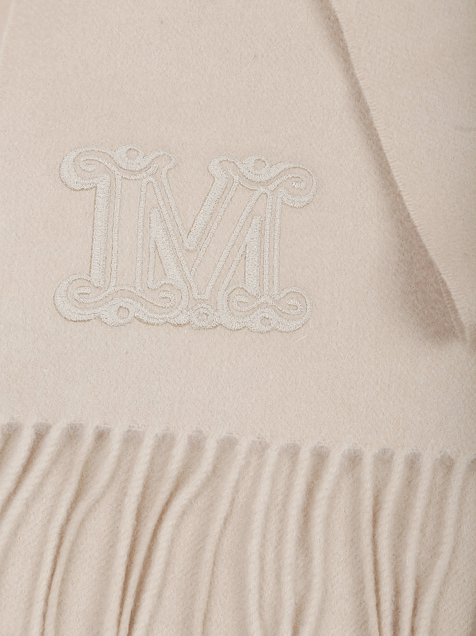 Max Mara Wsdalia Scarf In Neutral