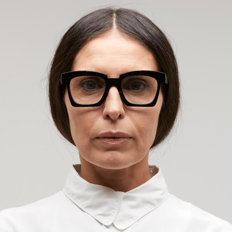 Kuboraum Mask K5 - Black Shine Rx Glasses