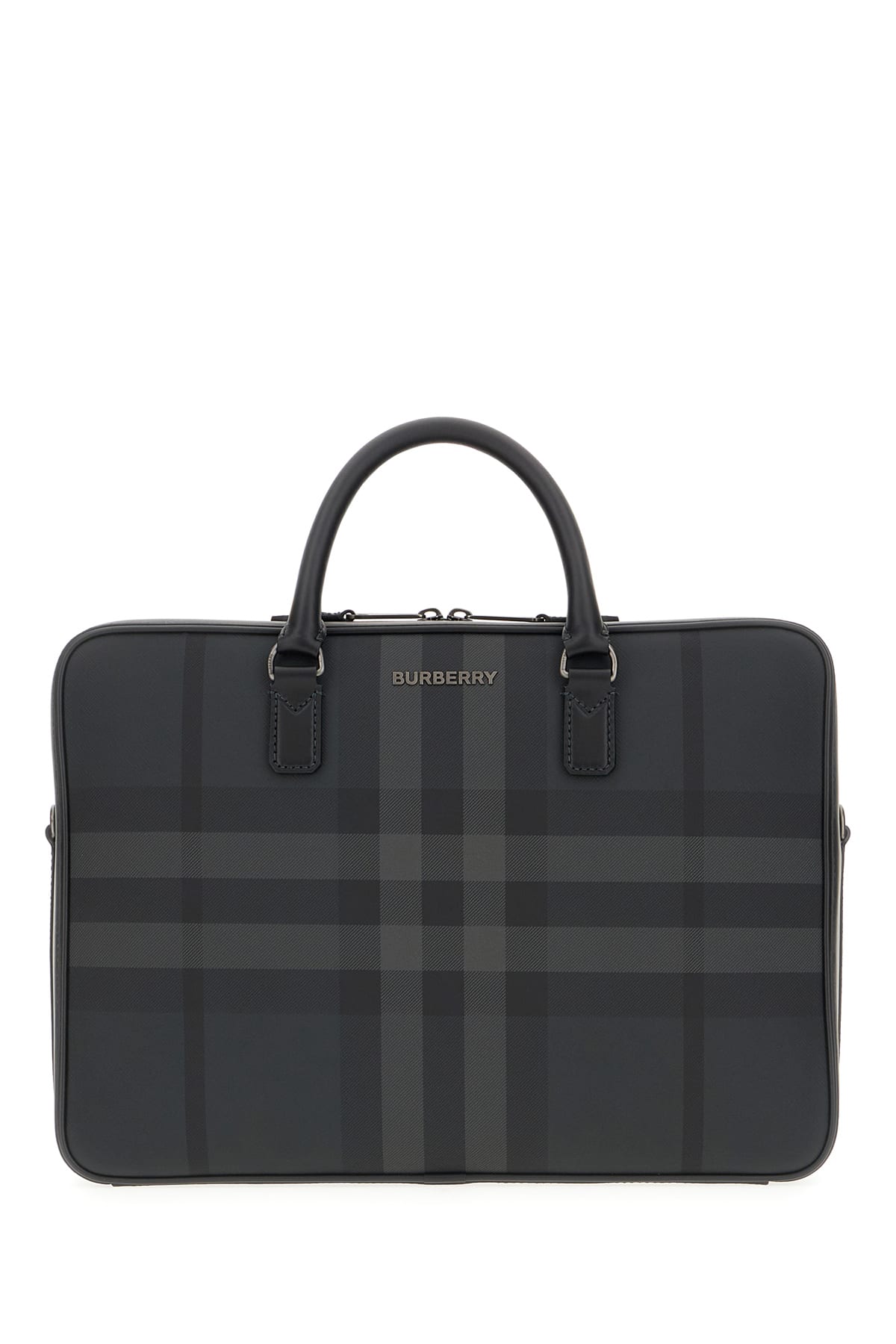 Burberry Printed Leather Document Case In A1208