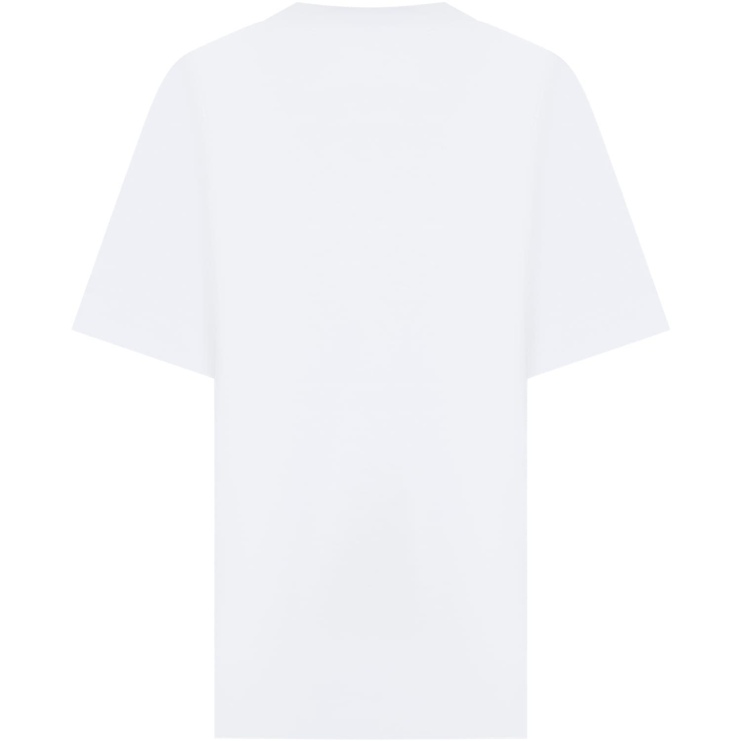 Shop N°21 White T-shirt For Girl