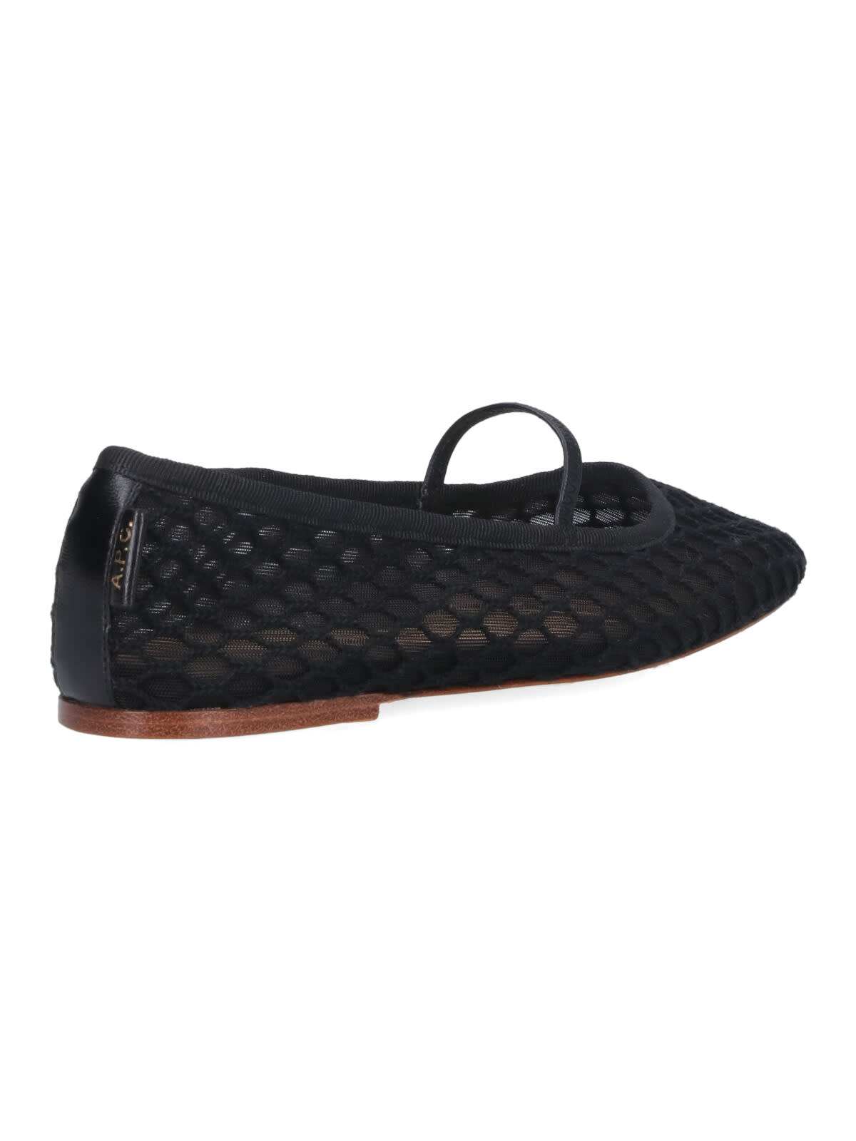 Apc Embroidered Ballerina Shoes
