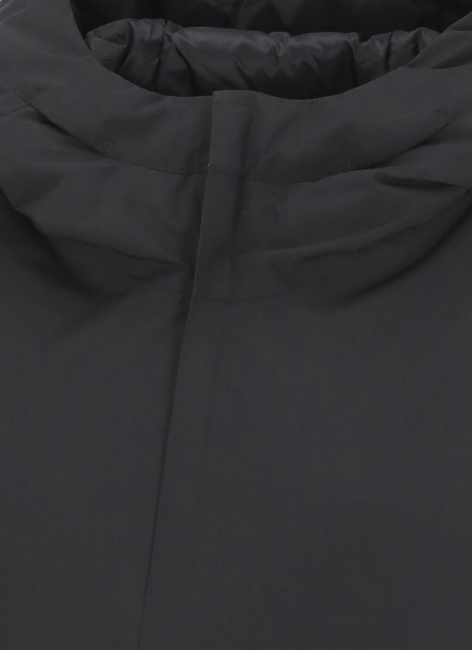 Herno Lightweight Hooded Down Jacket Pockets In Black