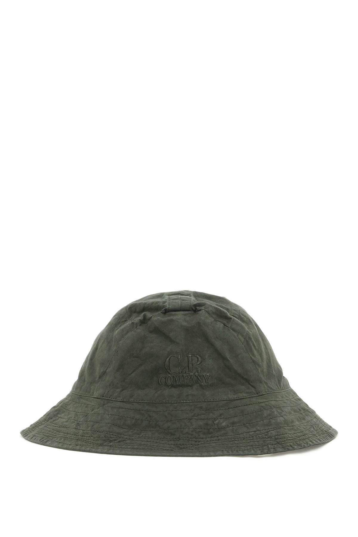 C.P. Company Logo-embroidered Cotton Bucket Hat